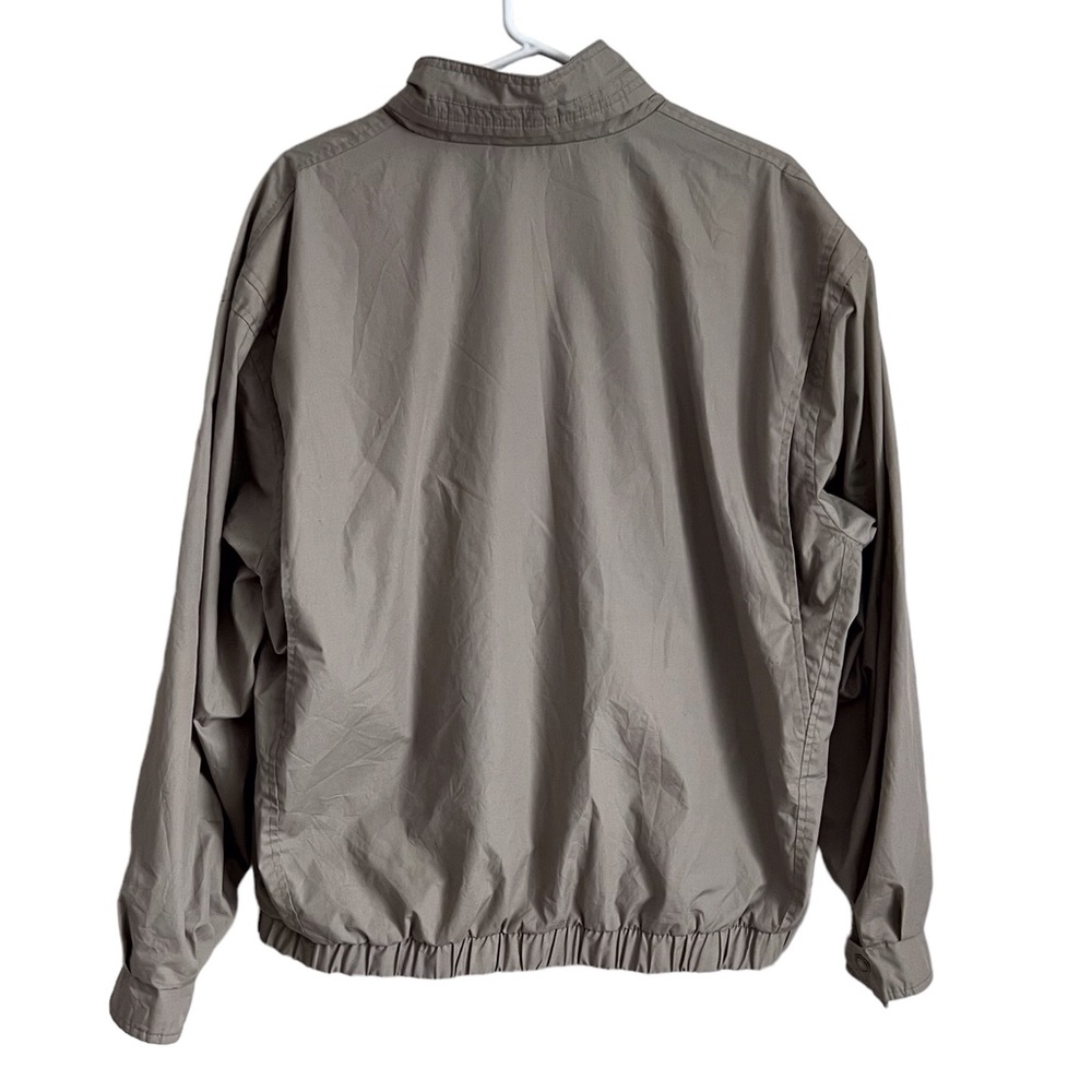 Members Only Vintage Mariner Tan Bomber Jacket Windbreaker Men’s Large - Picture 3 of 9